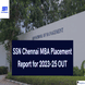 SSN Chennai Records ~11% Rise in Average Package for MBA Cohort of 2023-25; 105 Students Placed